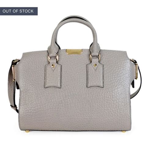 burberry medium clifton|Burberry The Medium Clifton Pale Grey Leather Tote.